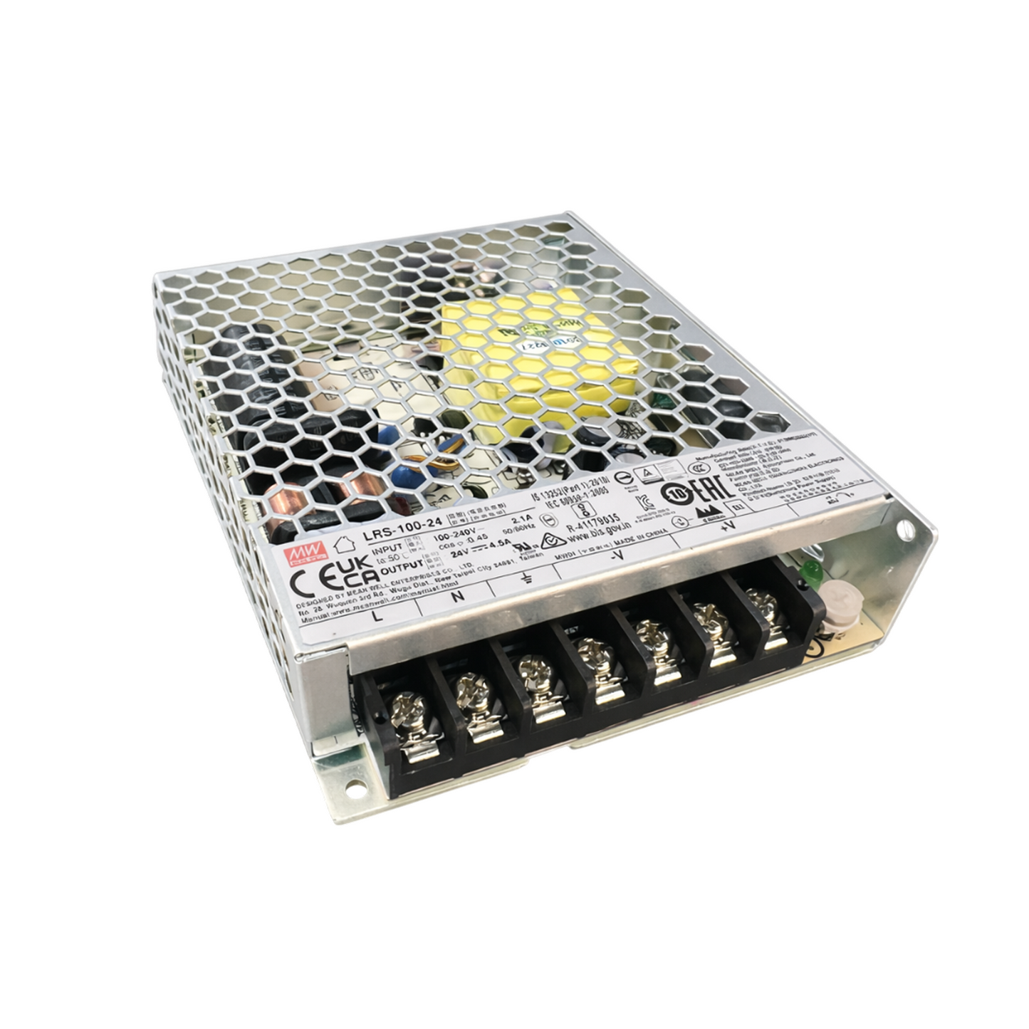 Power supply unit with honeycomb design