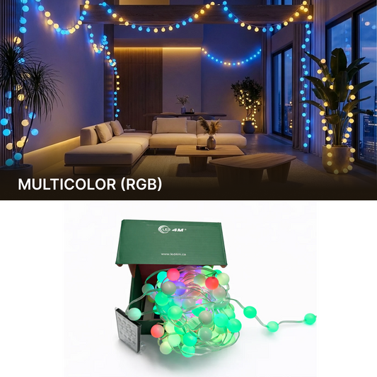 Smart G50 LED String Light - RGB Color Changing USB Powered