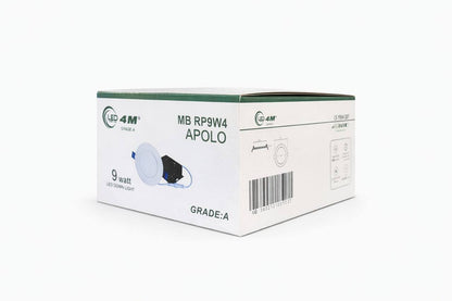 30-Pack 4-inch Recessed LED Downlight (Apolo Series) - 9W 5-CCT Selectable