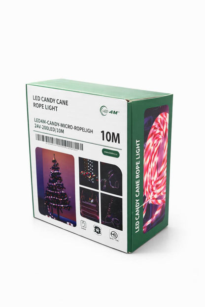 LED Strip Light 10m Candy Micro Rope Light - 8 Lighting Modes (Multicolor)