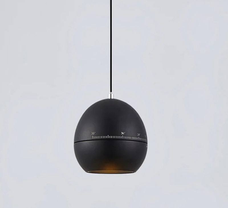 10W LED Hover Pendant Light - Zoomable Beam 10°-55°, 4000K Neutral (Black)