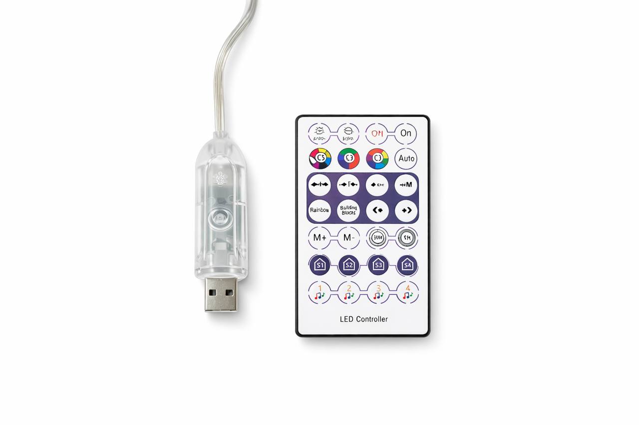 RGB LED Rope Light 5V - USB Powered Multicolor