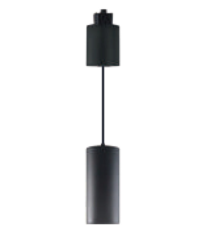 Ceiling Mounted LED Hover Pendant Light - 14W 3-CCT Selectable (Dimmable) Black pendant light fixture