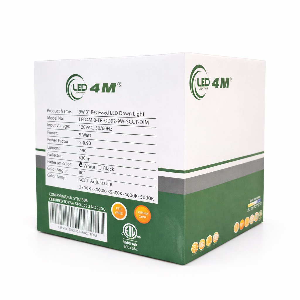 Selix Kala 3-Inch Recessed LED Light 20-Pack Wholesale