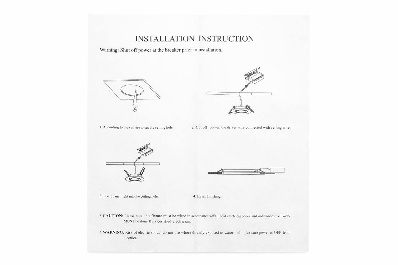 24-Pack 9W 4-Inch Round Gimbal LED Light - 360° Adjustable, 3CCT Selectable, IC Rated (White)