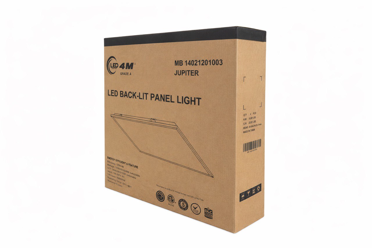 Jupiter LED Panel Packaging - 4 Pack - Selix Kala