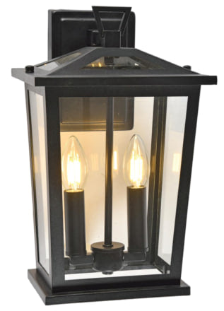 Paris Outdoor Lighting Collection | Traditional Chateau Style | Matte Black Outdoor Lamp
