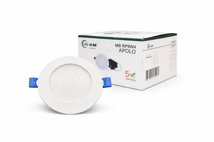30-Pack 4-inch Recessed LED Downlight (Apolo Series) - 9W 5-CCT Selectable