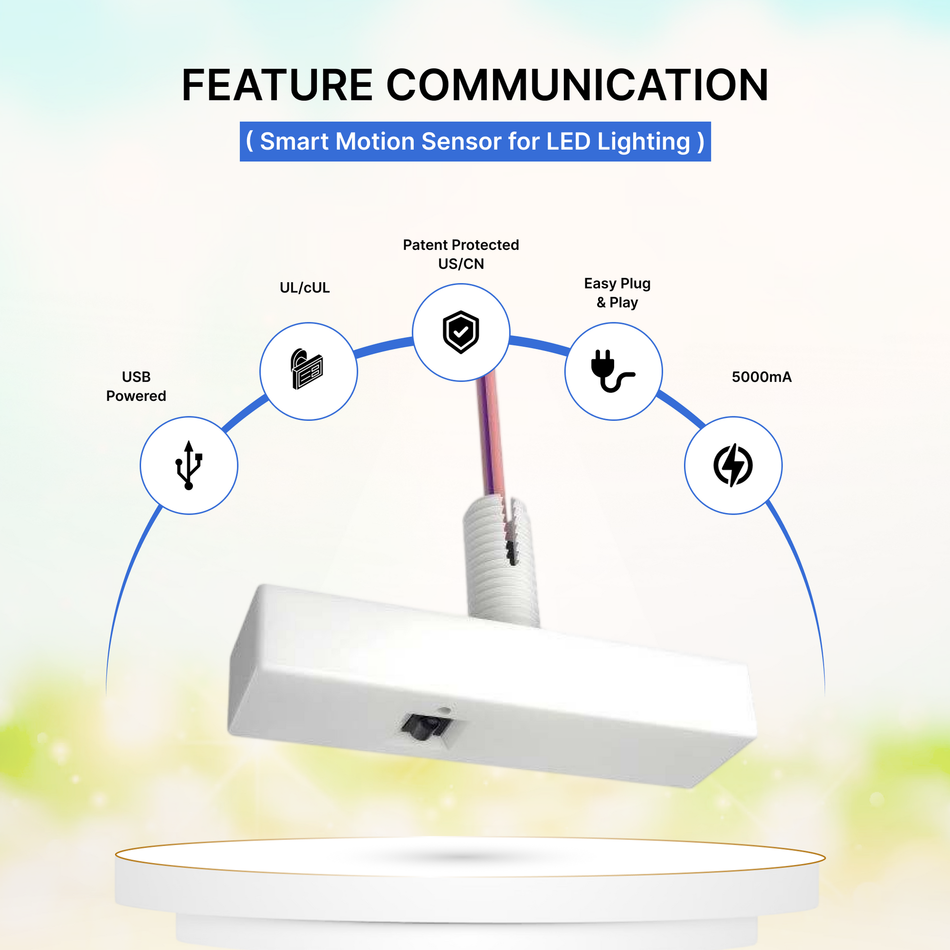 Smart Motion Sensor for LED Lighting | PIR & Microwave Options
Feature Communication | Selix Kala