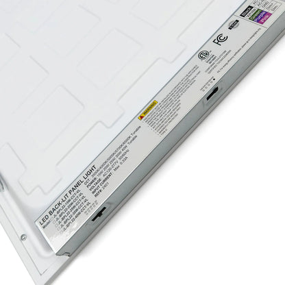 4-Pack 2x2 Jupiter LED Flat Panel - Wattage & CCT Selectable Sensor Base