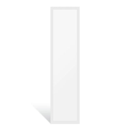 1x4 LED Backlit Flat Panel Light (4-Pack) | White Finish | Selectable CCT & Wattage | 0-10V Dimmable