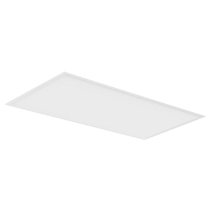 2x4 LED Backlit Flat Panel Light (4-Pack) | White Finish | Selectable CCT & Wattage | 0-10V Dimmable