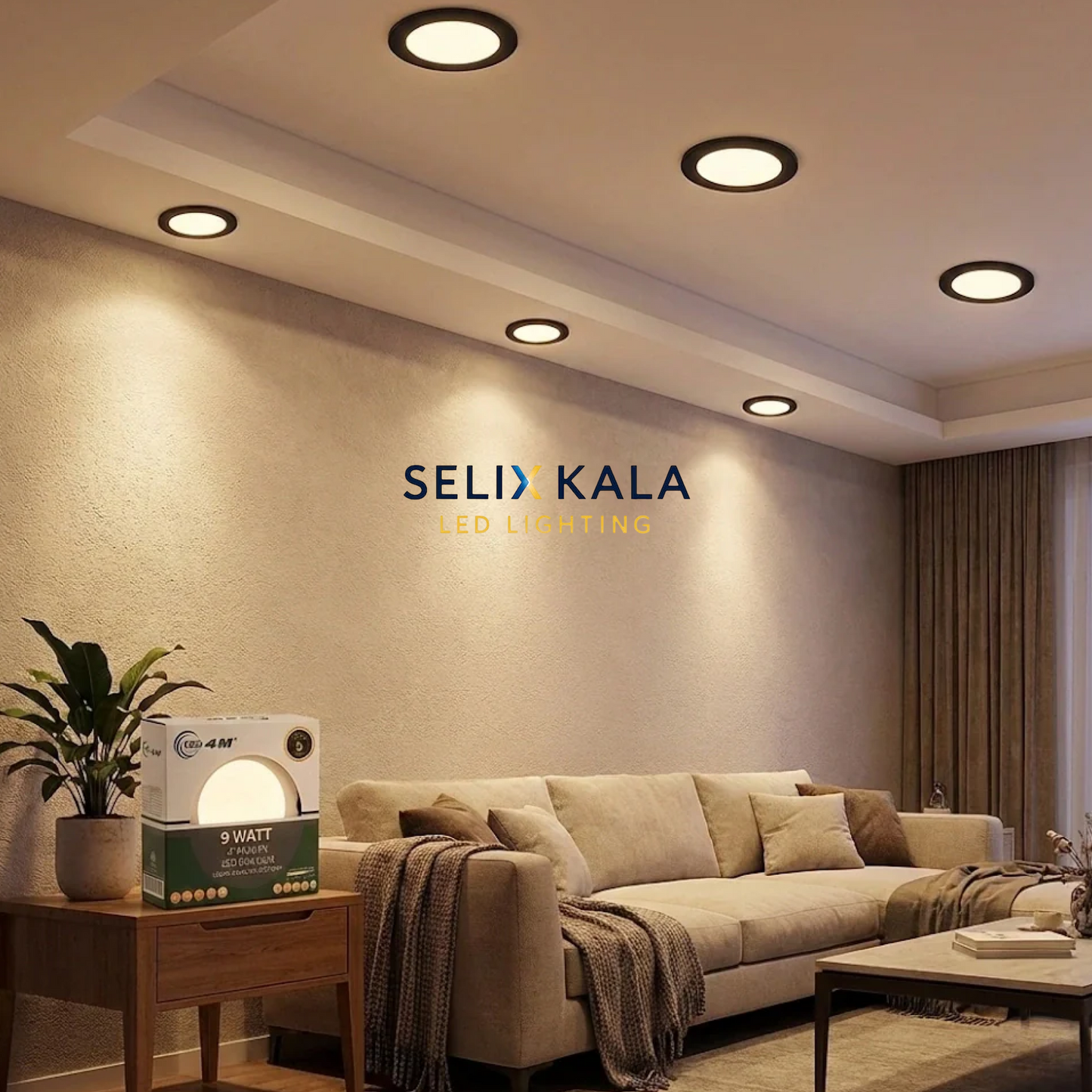 20-Pack 4-inch Multi-Fit LED Disk Light - 9W 5-CCT Selectable (Black)