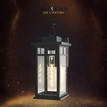 Barcelona Outdoor Lighting Collection | Modern Farmhouse Style | Matte Black
Image