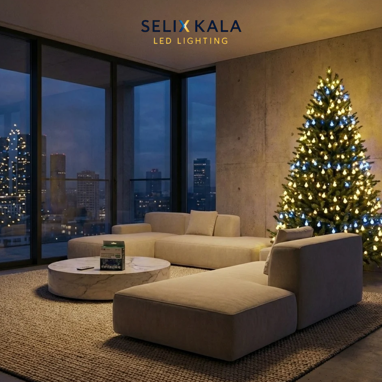 Pear Ball LED String Lights with Remote Control - 9M, 100 LEDs, USB Powered-USB