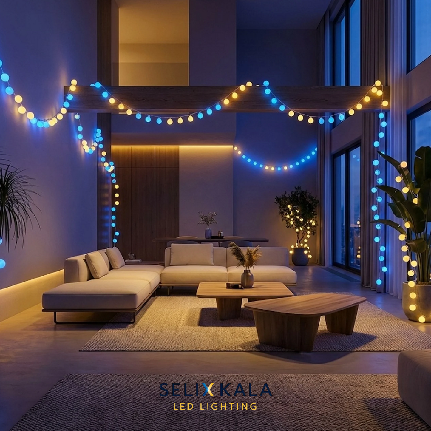 Smart G50 LED String Light - RGB Color Changing USB Powered