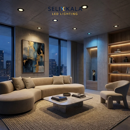 20-Pack 4-inch Multi-Fit LED Disk Light - 9W 5-CCT Selectable (Black)