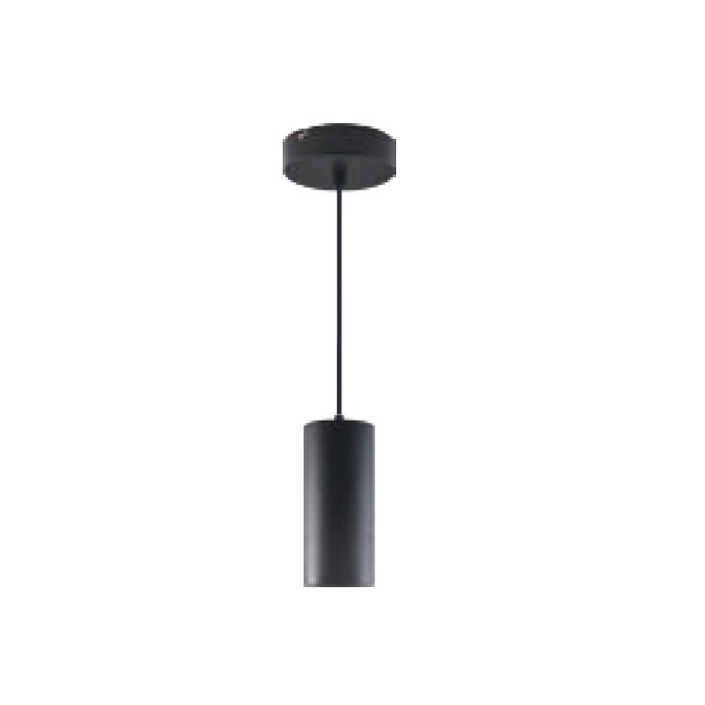 Ceiling Mounted LED Hover Pendant Light - 14W 3-CCT Selectable (Dimmable) Black pendant light