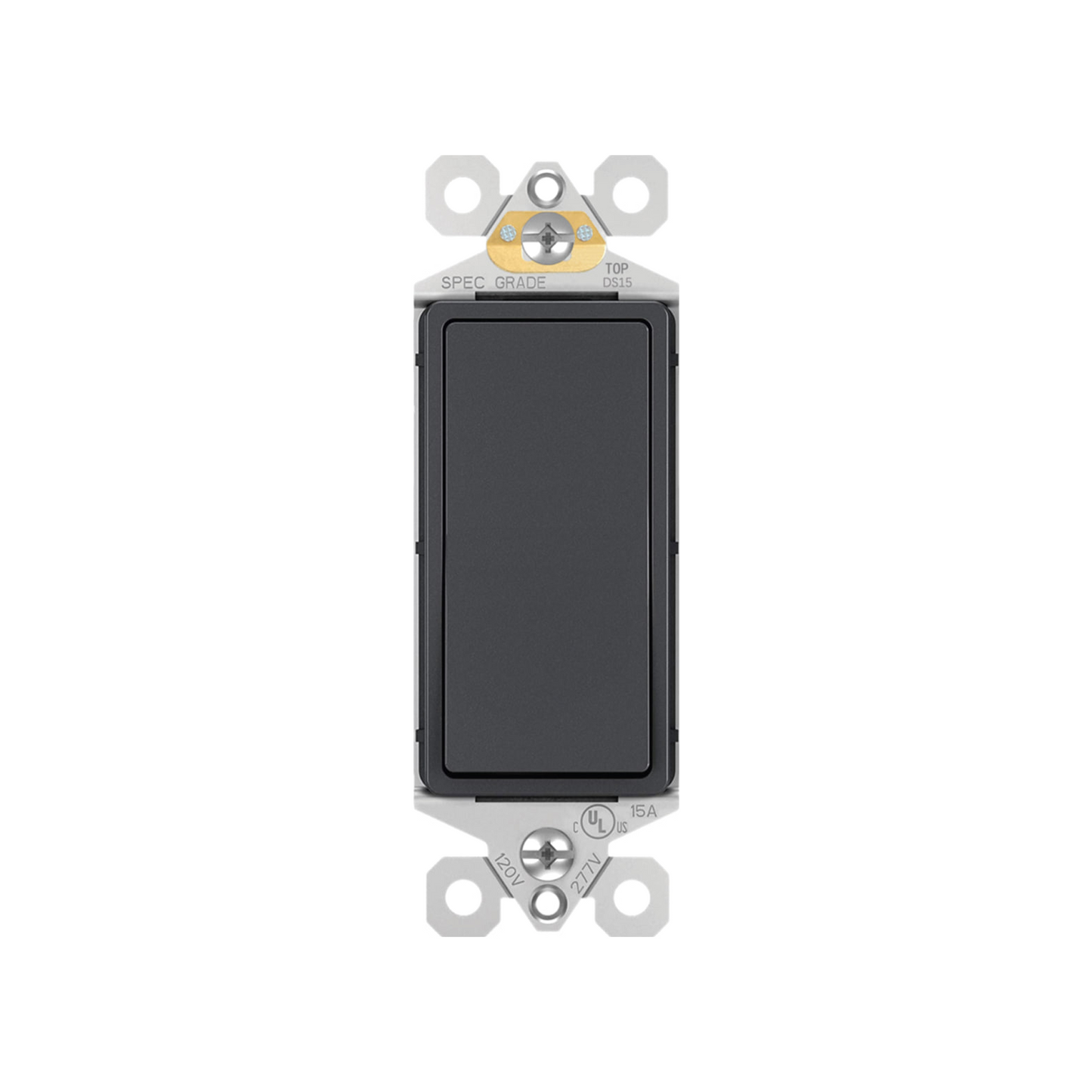 Black electrical switch 