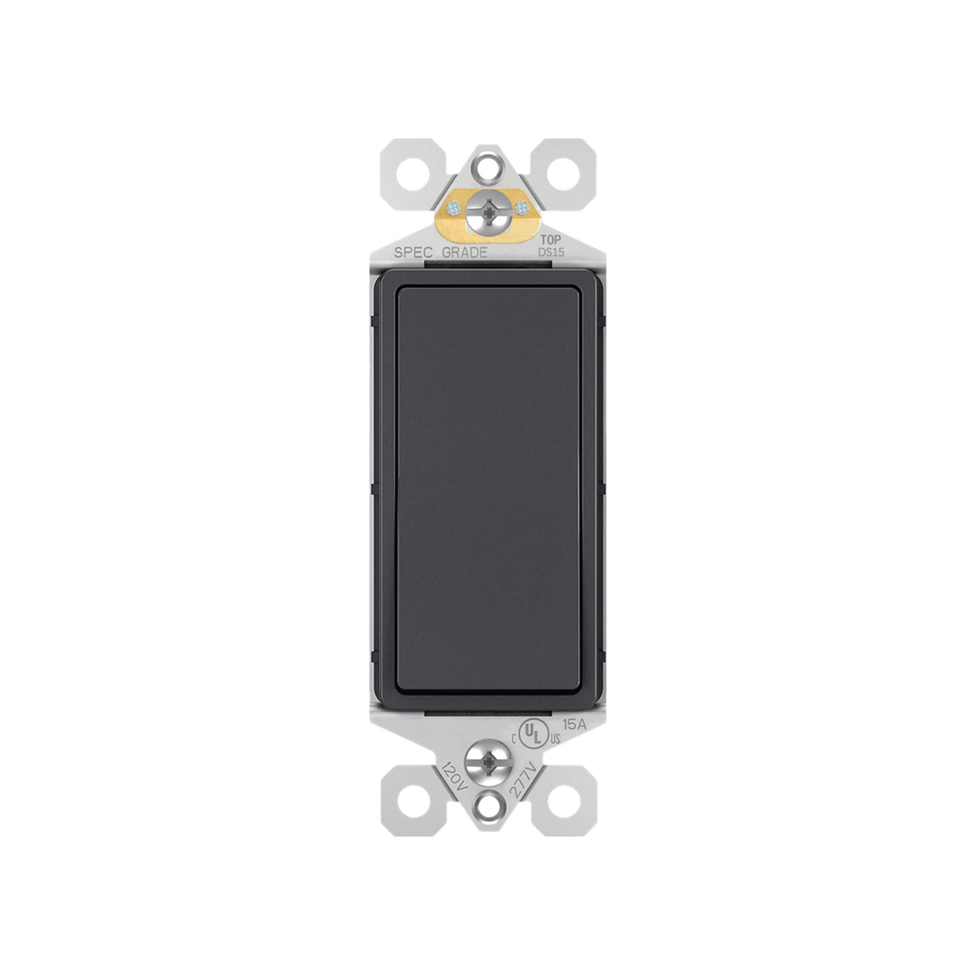 Black electrical switch 