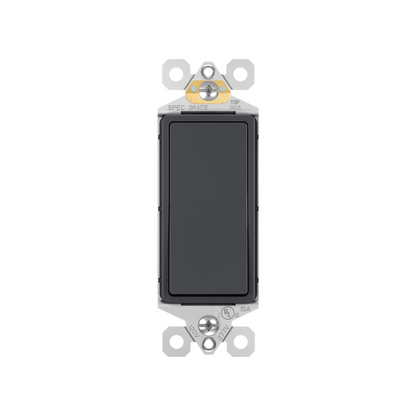 Black electrical switch 
