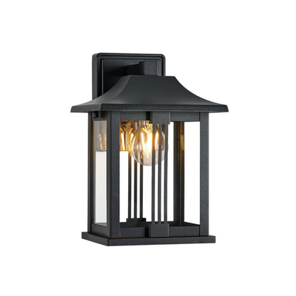 London Series Outdoor Lighting Collection | Matte Black Finish
