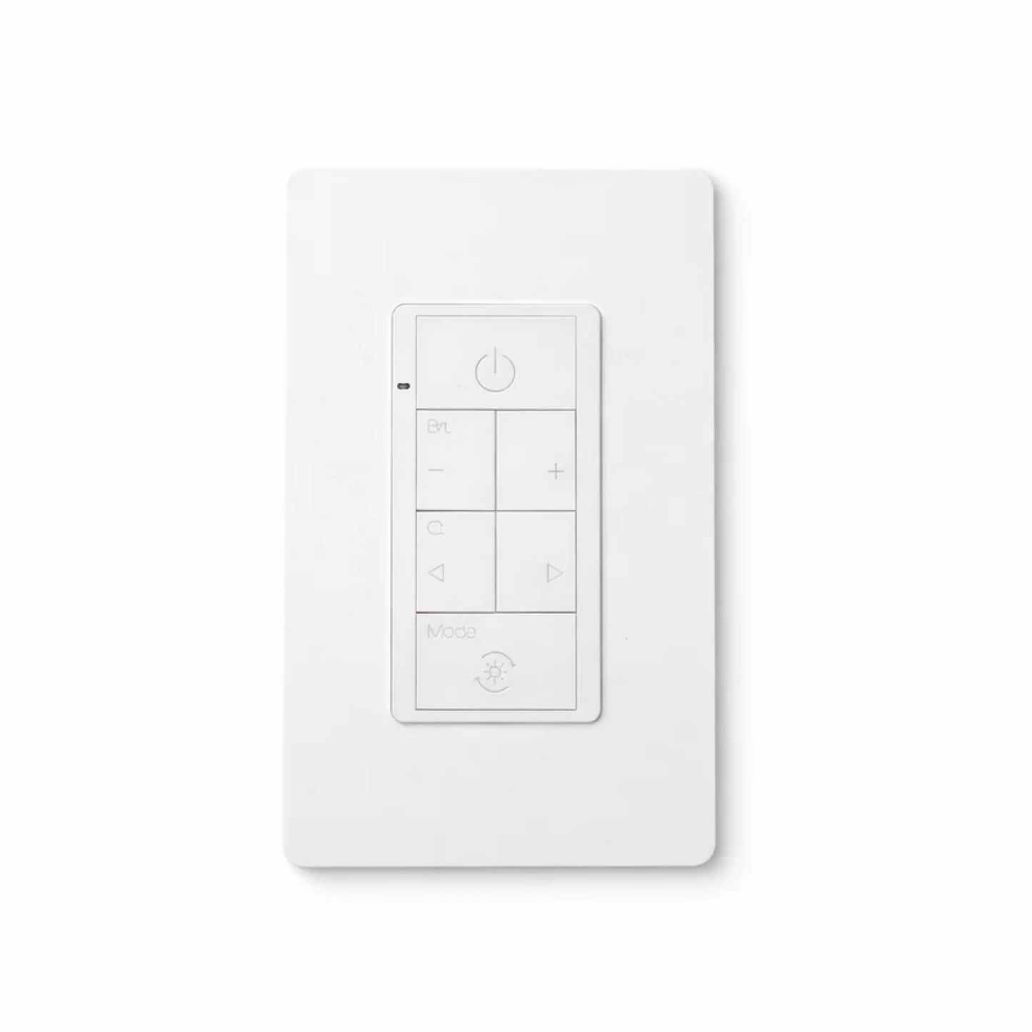 PLC Smart Touch Wall Switch - Dimmer & CCT Control, 90-277V (White) | Selix Kala
