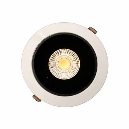 20-Pack 24W 5-Inch LED Gimbal Recessed Light - Adjustable Beam, 2000 Lumens, 5CCT (Black )