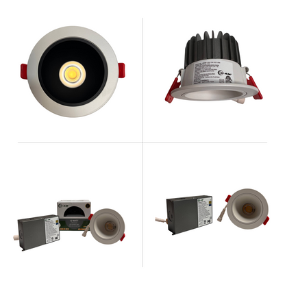 3″ Recessed LED Gimbal Light LED4M-3-RG-12W-5CCT-DIM-4 | Selix Kala