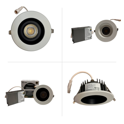 4″ Recessed LED Down Light 12W-5CCT-DIM_all | Selix Kala