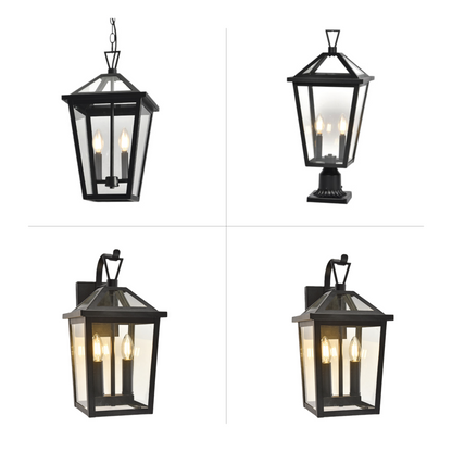 Toronto Outdoor Lighting Collection | Classic Estate Style | Matte Black
All
