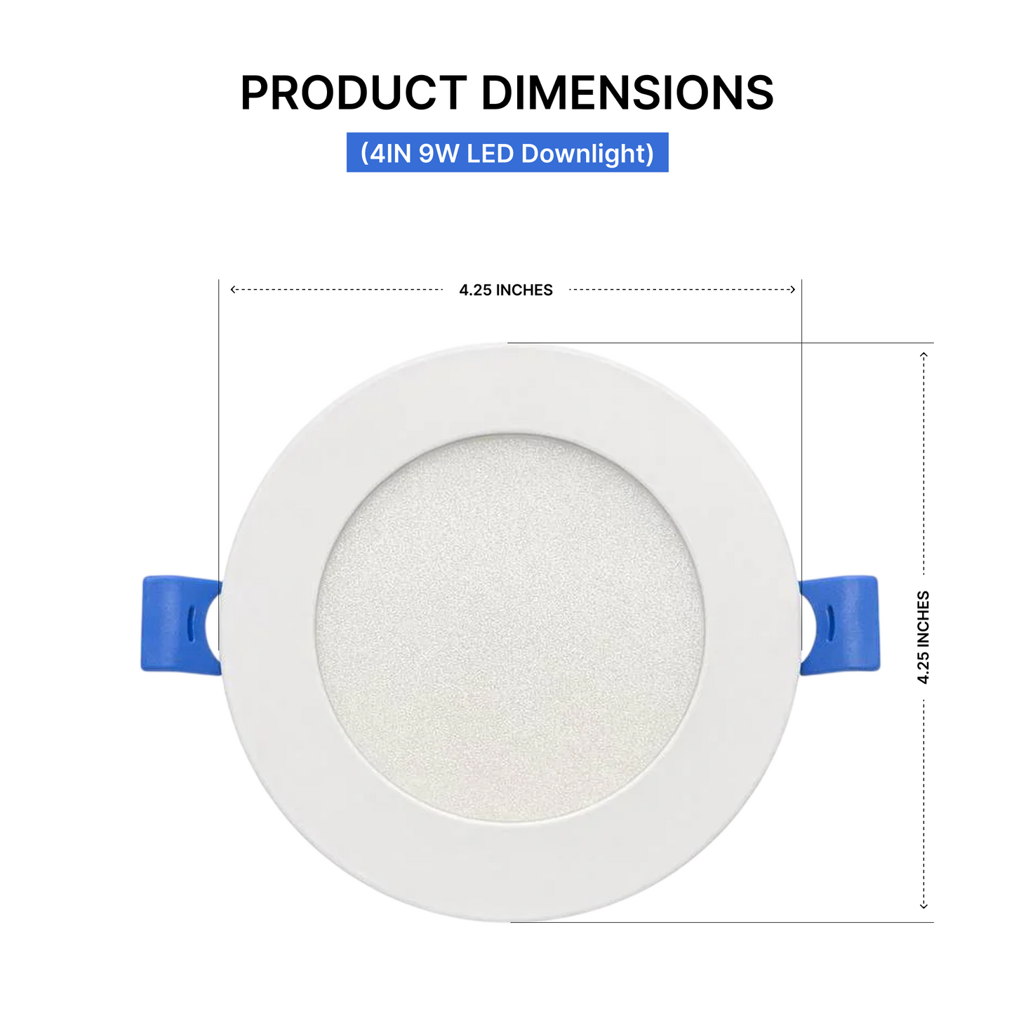 30-Pack 4-inch Recessed LED Downlight (Apolo Series) - 9W 5-CCT Selectable