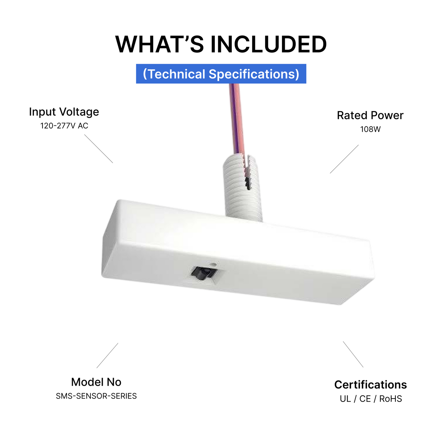 Smart Motion Sensor for LED Lighting | PIR & Microwave Options
Technical Specifications | Selix Kala