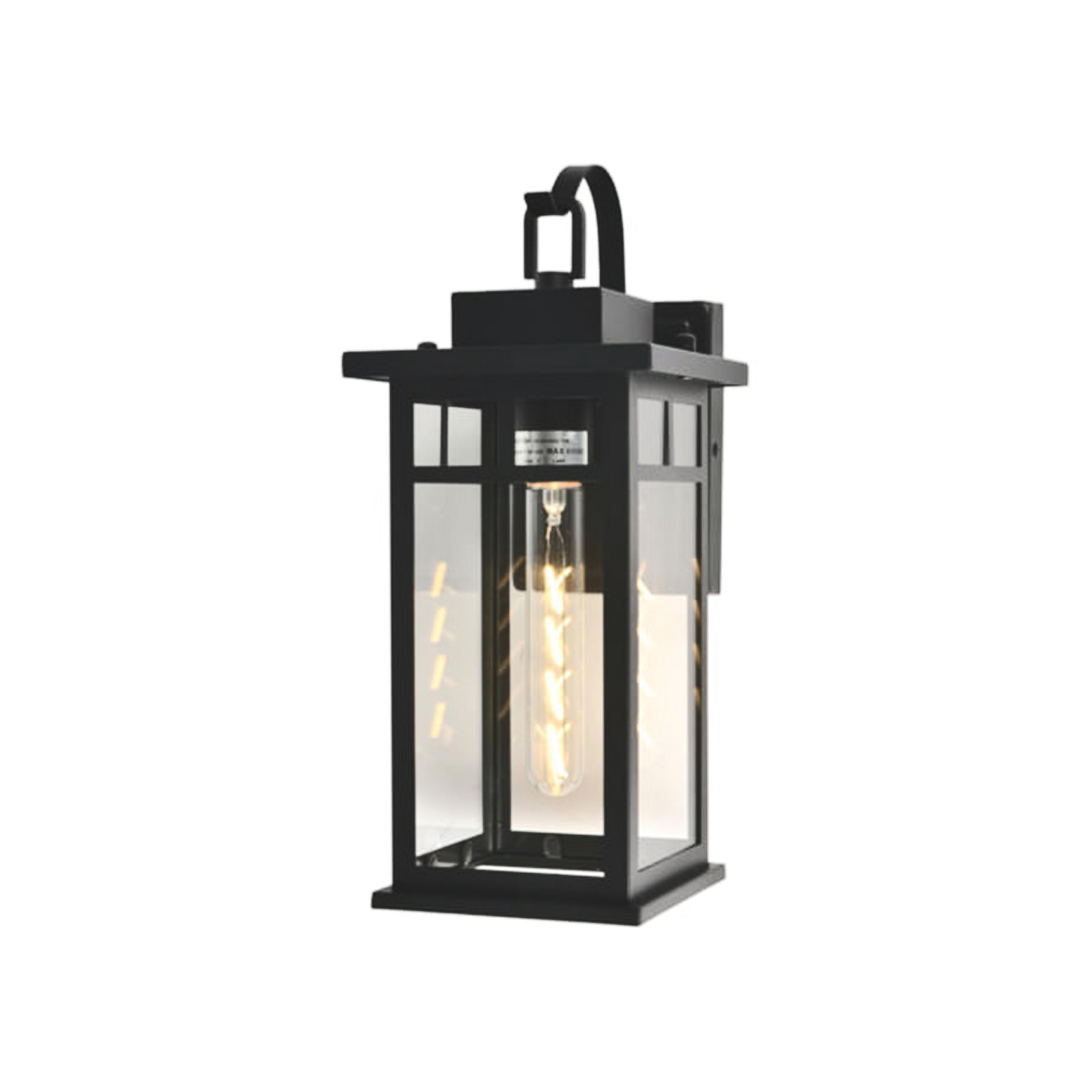 Barcelona Outdoor Wall Sconce Matte Black | Selix Kala