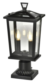 Paris Outdoor Lighting Collection | Traditional Chateau Style | Matte Black
Image