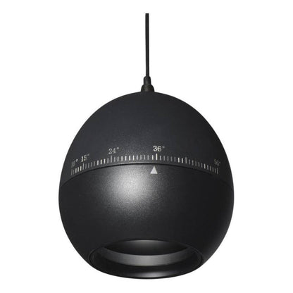 10W LED Hover Pendant Light - Zoomable Beam 10°-55°, 4000K Neutral (Black)