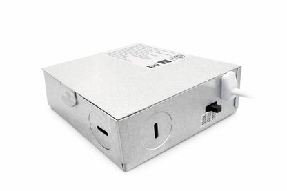 24-Pack 9W 4-Inch Round Gimbal LED Light - 360° Adjustable, 3CCT Selectable, IC Rated (White)