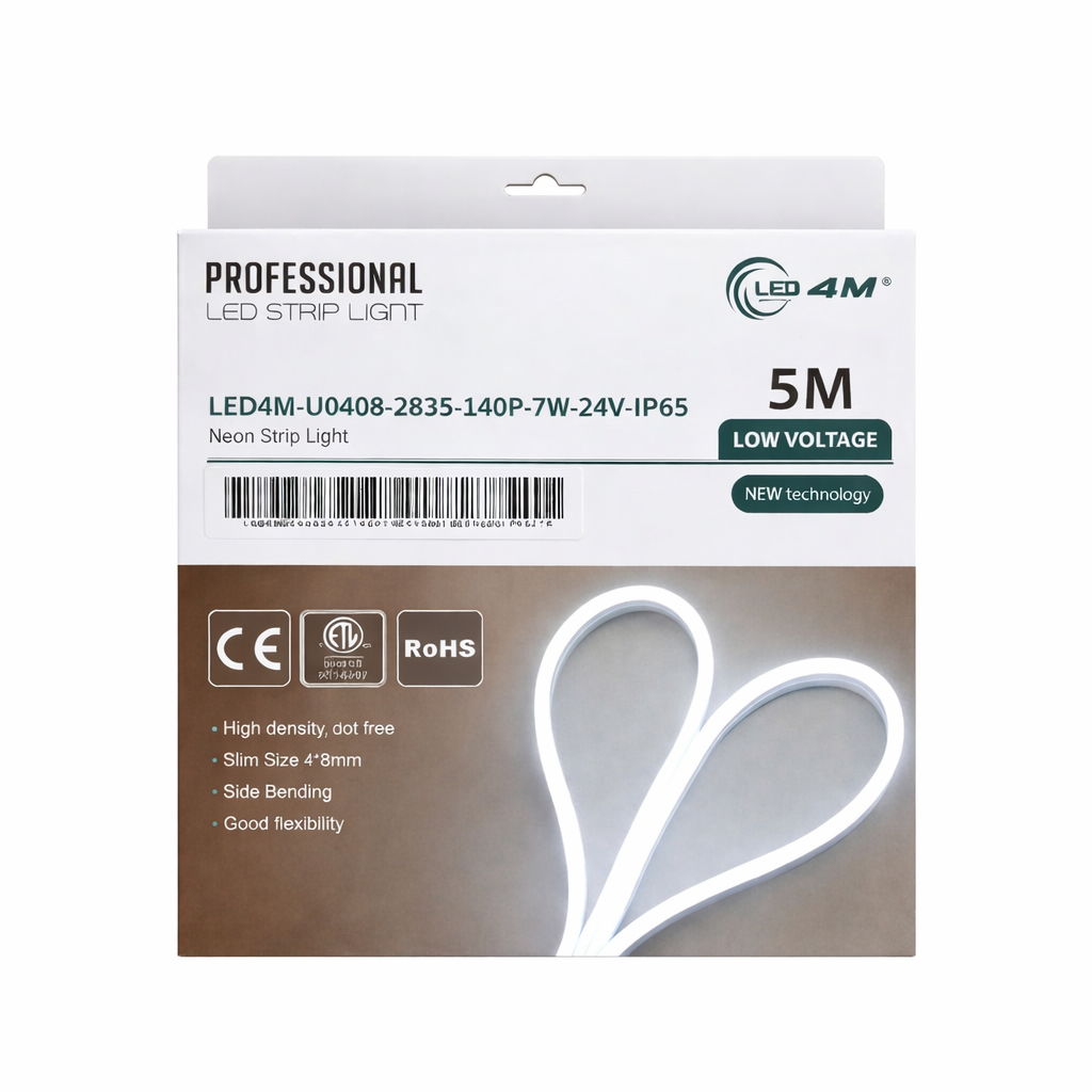 Package of LED strip light with specifications on a white background | Selix Kala