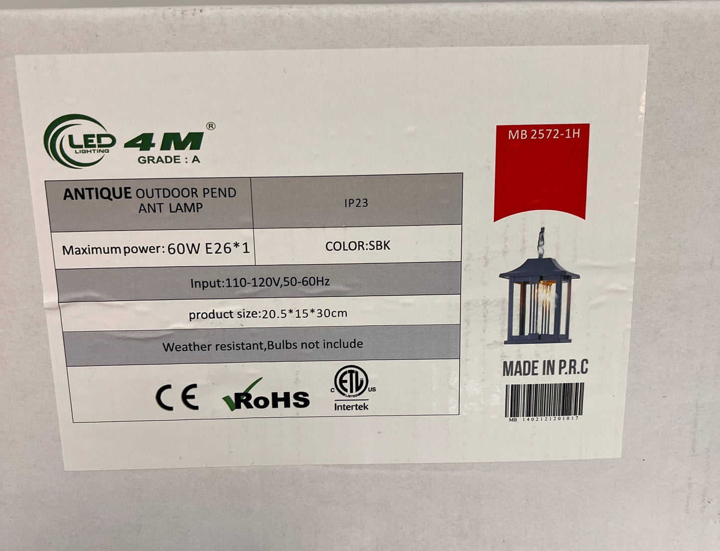 London Series Outdoor Lighting Collection | Matte Black Finish
Light