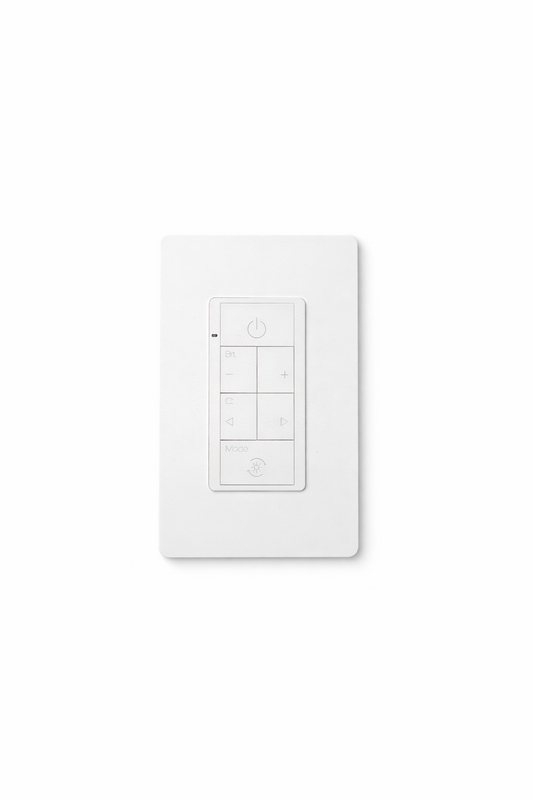 PLC Smart Touch Wall Switch - Dimmer & CCT Control, 90-277V (White)