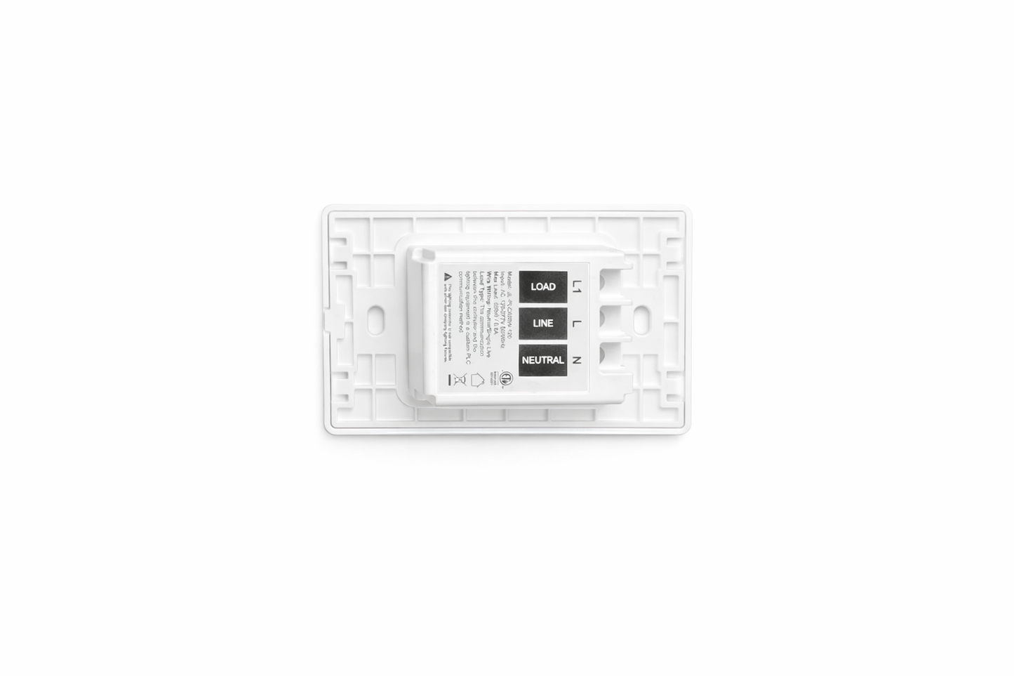 White electrical panel with labels | Selix Kala