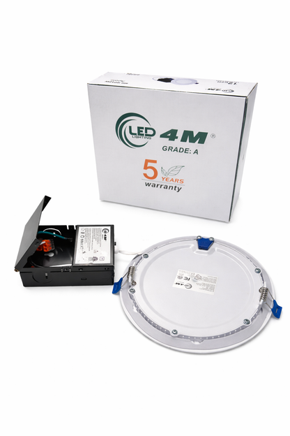 30-Pack 4-inch Recessed LED Downlight (Apolo Series) - 9W 5-CCT Selectable