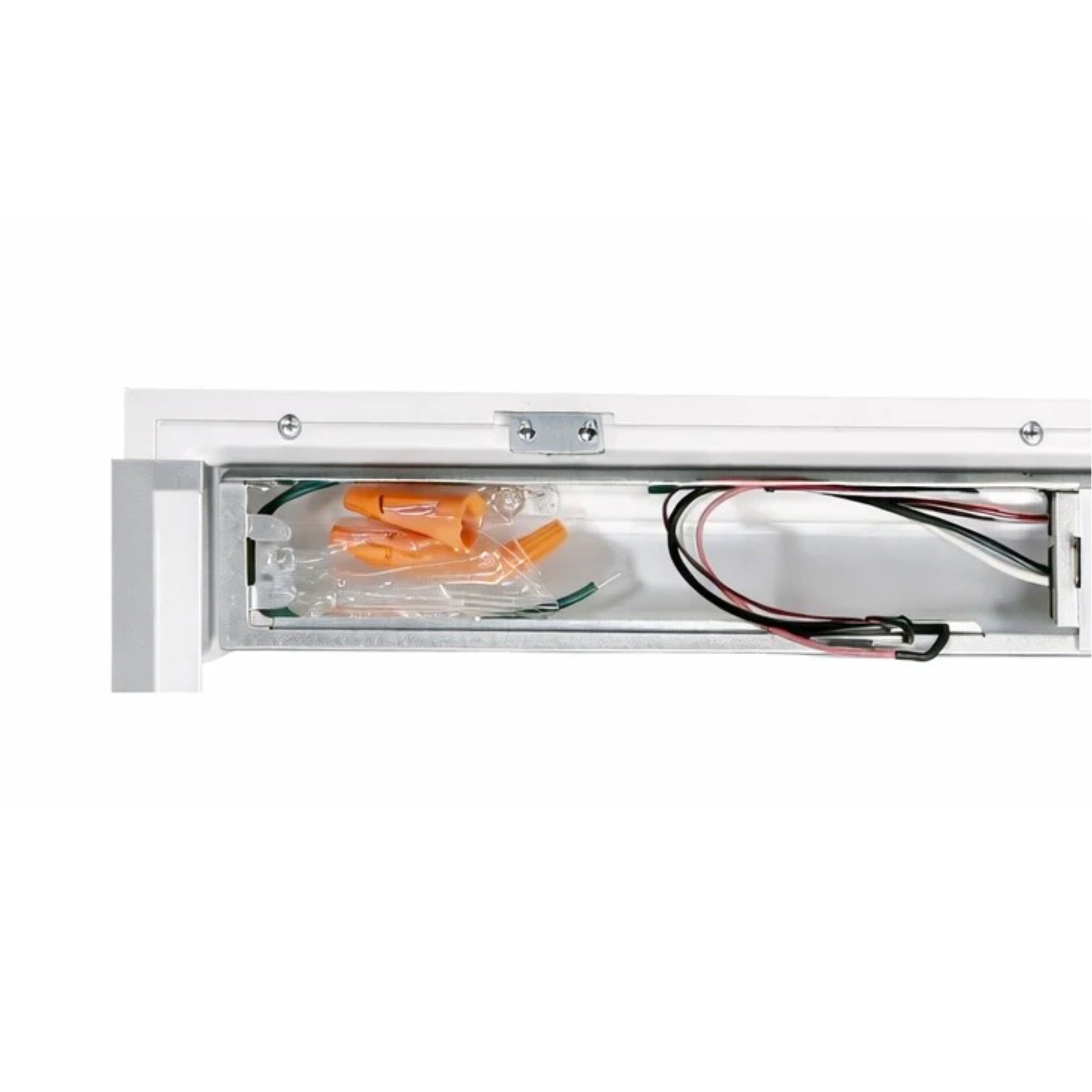 Electrical panel with wires and connectors on a white background | Selix Kala