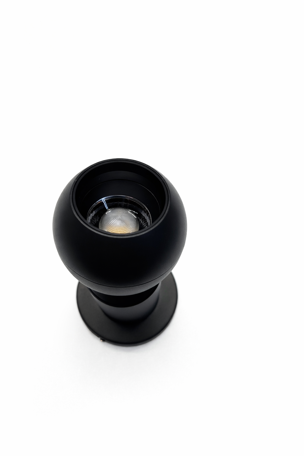 10W LED Hover Pendant Light - Zoomable Beam 10°-55°, 4000K Neutral (Black)