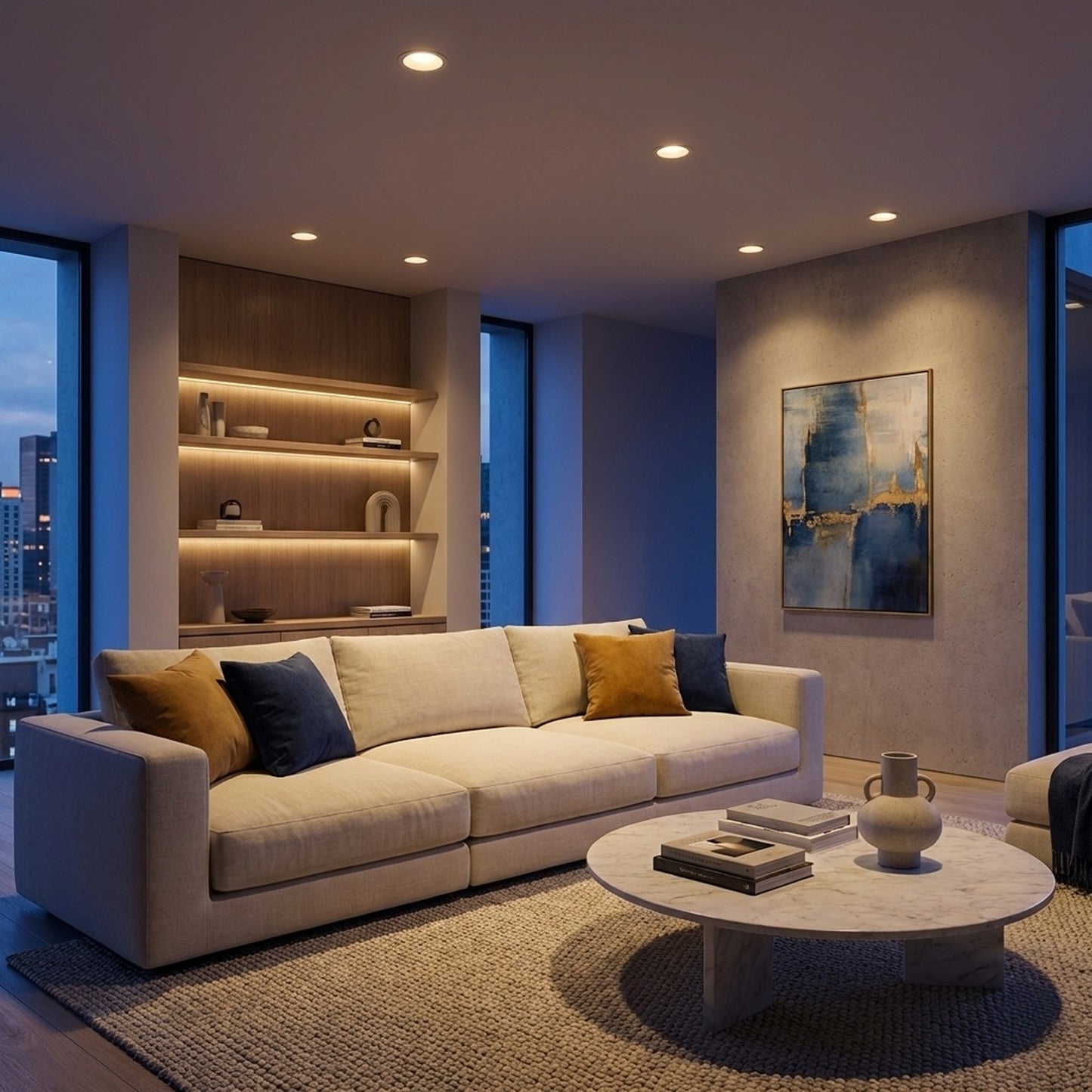 20-Pack 4-inch Multi-Fit LED Disk Light - 9W 5-CCT Selectable (White)