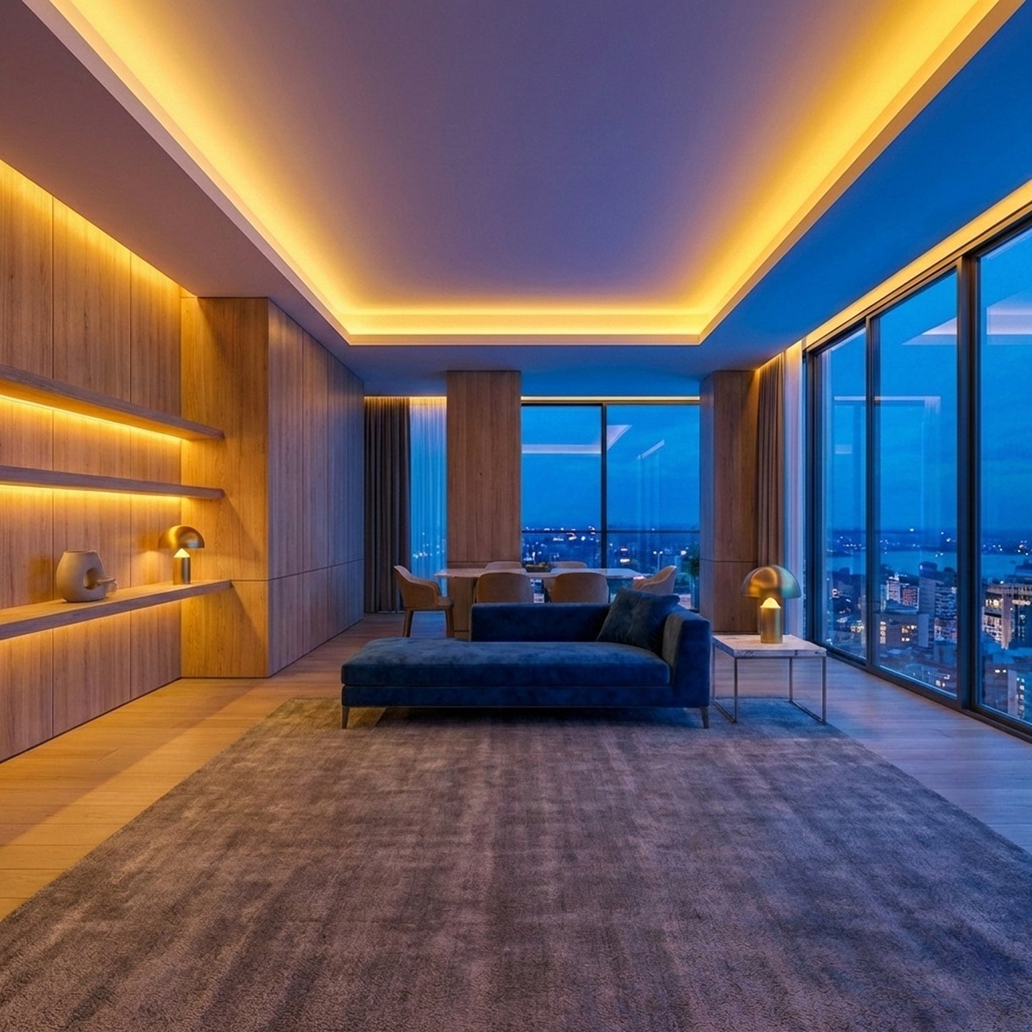 10M COB LED Strip Light - Dotless Continuous Glow, 24V Professional Grade, 12mm Cuttable (IP20)