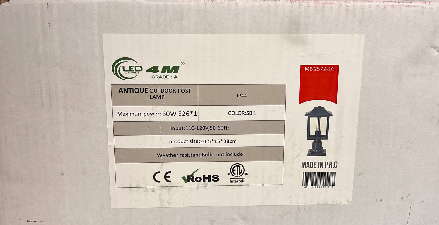 London Series Outdoor Lighting Collection | Matte Black Finish
Lighting