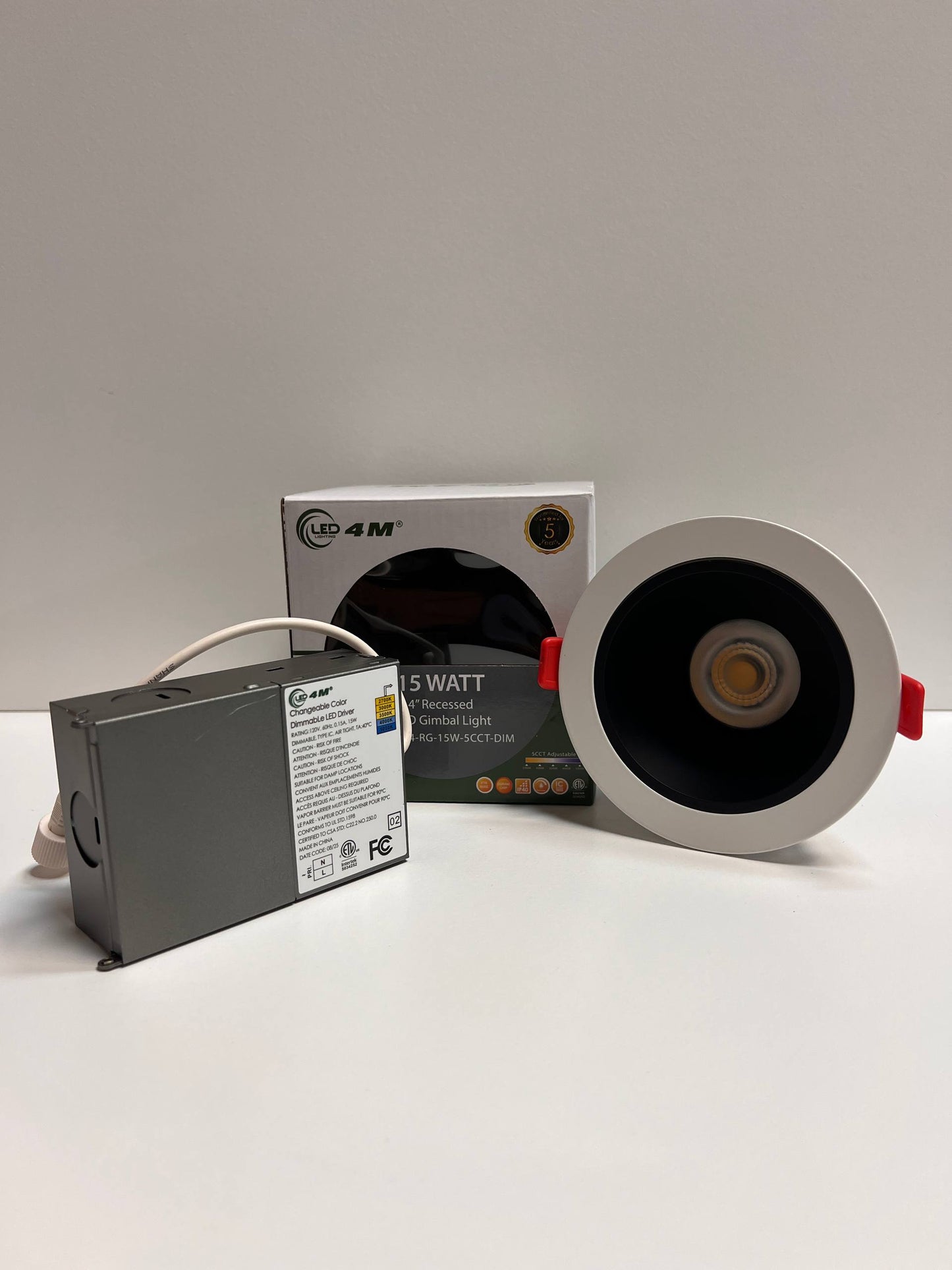 Light fixture components including a driver and a lens | Selix Kala