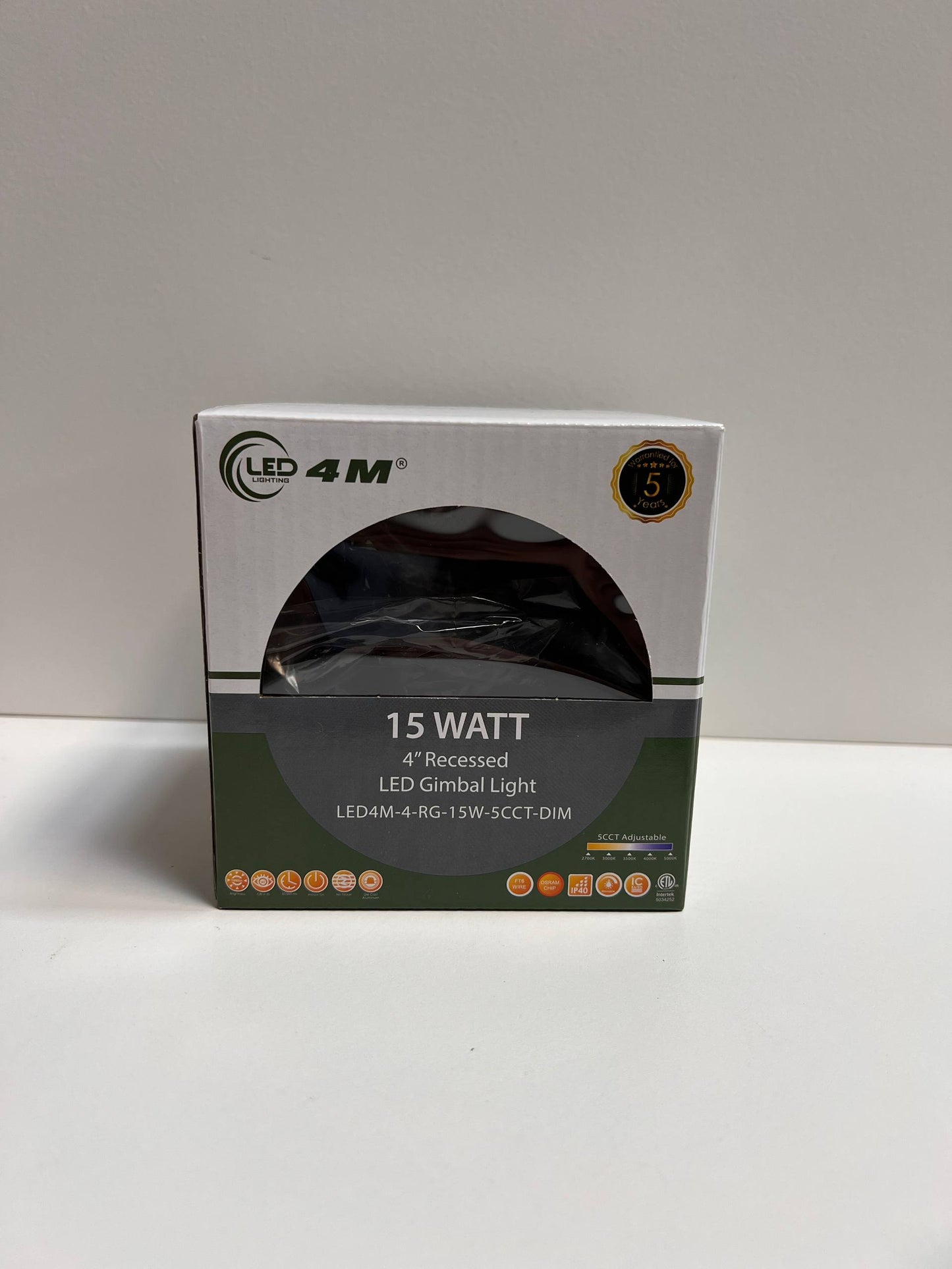 LED 4M packaging for a 15-watt LED gimbal light | Selix Kala