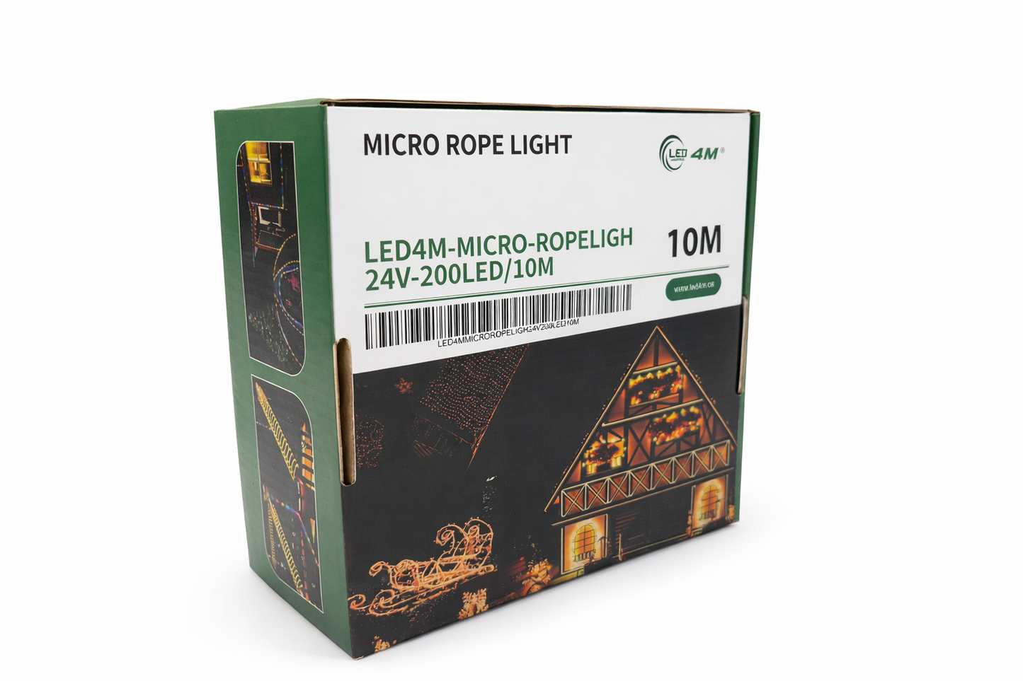 Micro LED Rope Light 10m - 24V 200 LEDs Professional Series